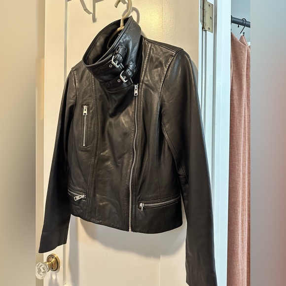 ALLSAINTS Bales Biker Jacket - Picture 2 of 6